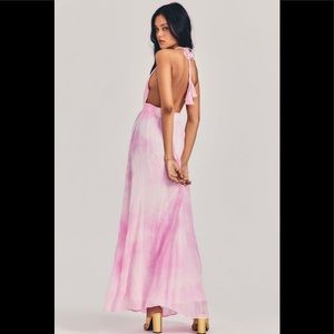 NWT LoveShack Fancy Livia Maxi Dress